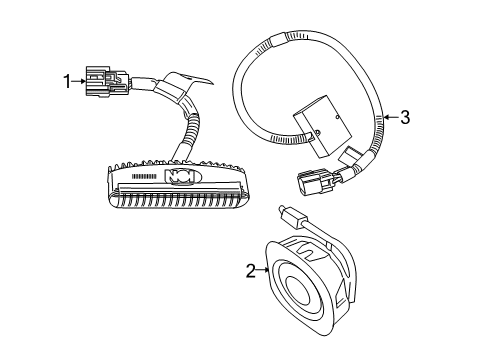 2020 Ford SSV Plug-In Hybrid Flashers Diagram