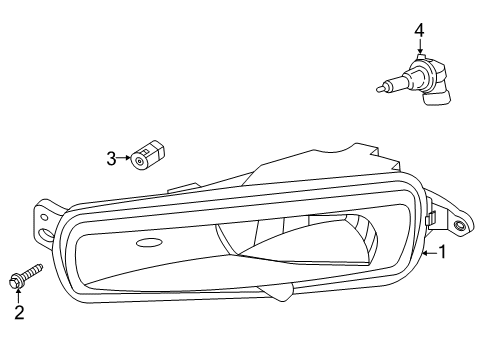 2022 Ford Transit 350 Fog Lamps Diagram