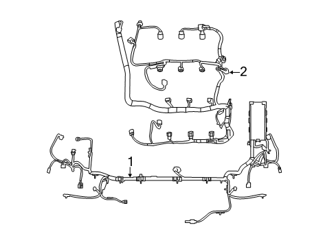 Wire Assembly Diagram for GU5Z-12A581-SN