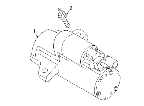 2022 Ford Edge Starter Diagram 2