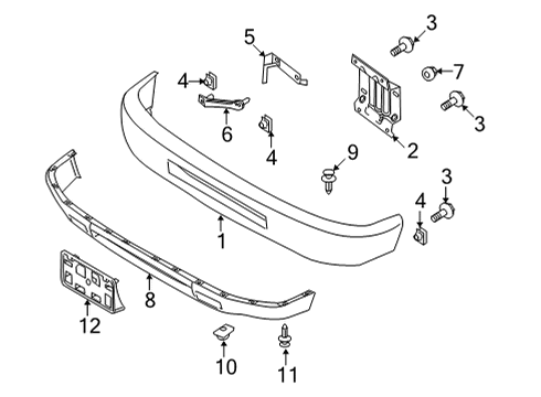 2021 Ford E-350/E-350 Super Duty SENSOR ASY - SPEED Diagram for LB5Z-9E731-AB