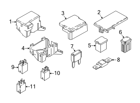 2020 Lincoln Continental Fuse & Relay Diagram