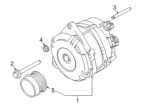2020 Ford Edge Alternator Diagram 3