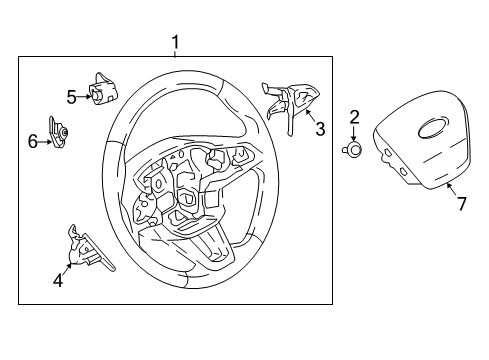 2020 Ford EcoSport Steering Column & Wheel, Steering Gear & Linkage Diagram 6