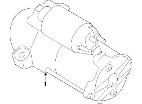 2023 Lincoln Nautilus Starter Diagram 3