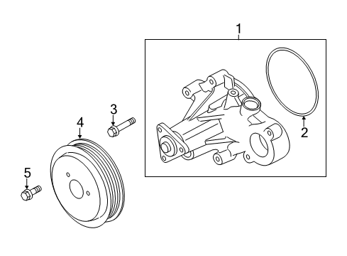 2021 Ford Mustang Water Pump Diagram 2