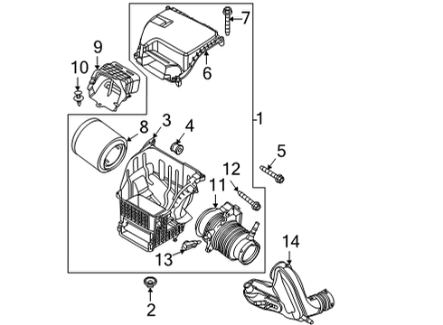 2023 Ford Bronco Filters Diagram 2
