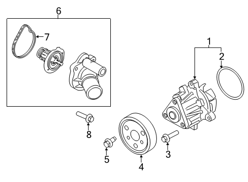 2020 Ford Transit Connect Water Pump Diagram 2