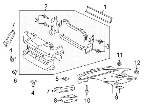 DEFLECTOR Diagram for KR3Z-8310-B