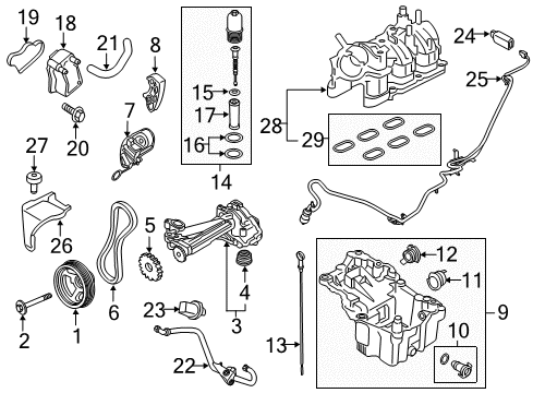 1994 Ford Mustang COVER Diagram for FT4Z-6A832-C