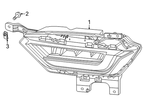 2022 Ford F-150 Fog Lamps Diagram 4