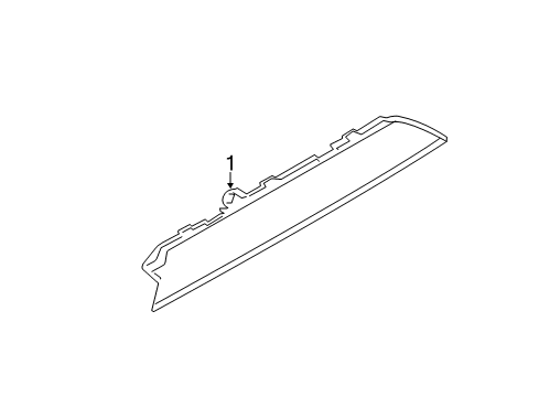 2022 Ford Transit 350 High Mount Lamps Diagram 1