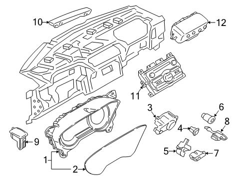 2020 Lincoln Continental Automatic Temperature Controls Diagram 1