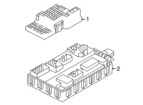 2022 Ford E-350/E-350 Super Duty Fuse & Relay Diagram 2