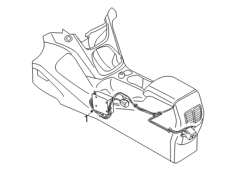 2020 Ford Escape Electrical Components Diagram 1