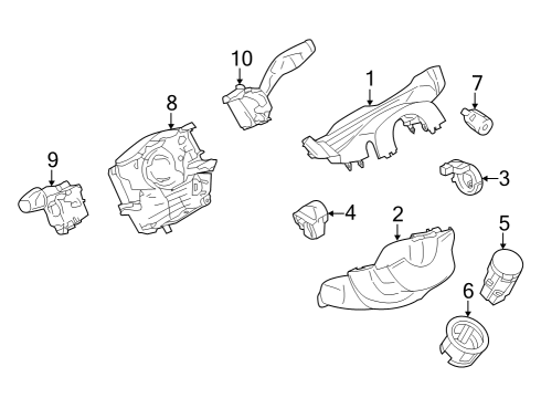 2023 Ford E-Transit Switches Diagram 2