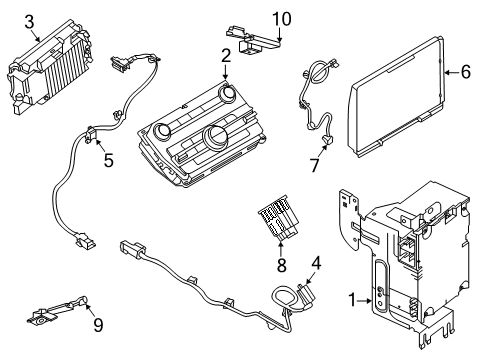 2022 Lincoln Aviator Navigation System Diagram