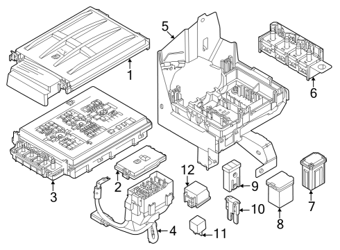 2023 Ford F-250 Super Duty Fuse & Relay Diagram