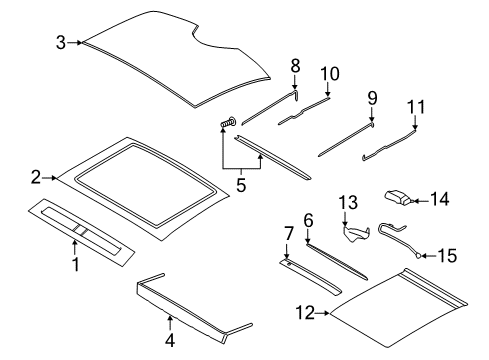 2020 Lincoln Continental Sunroof Diagram