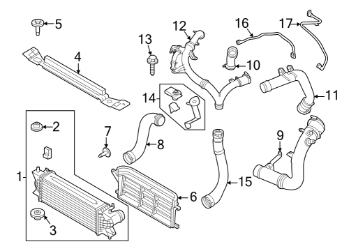 2023 Ford Bronco Intercooler Diagram 2