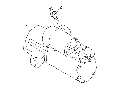 2020 Lincoln Continental Starter Diagram 1