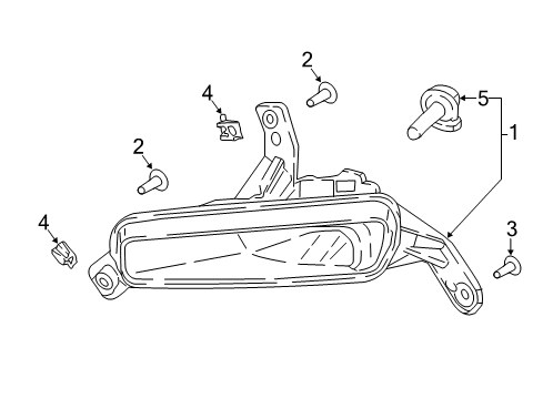 2021 Ford Expedition Fog Lamps Diagram 2