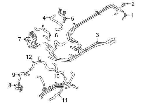 2020 Ford Escape Heater Core & Control Valve Diagram 3
