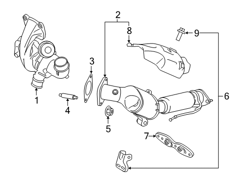2020 Ford Edge Exhaust Manifold Diagram 1