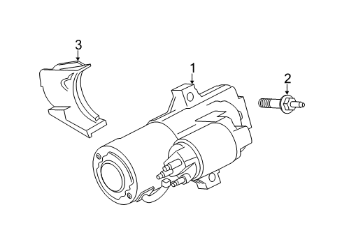 2021 Ford Mustang Starter Diagram 1