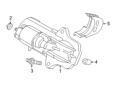 2021 Ford Transit Connect Starter Diagram 2