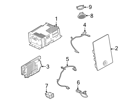 2022 Ford F-150 Lightning Sound System Diagram 3