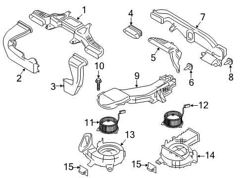 2020 Ford SSV Plug-In Hybrid Electric Cooling Fan Diagram