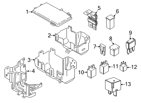 2020 Ford F-350 Super Duty Fuse & Relay Diagram
