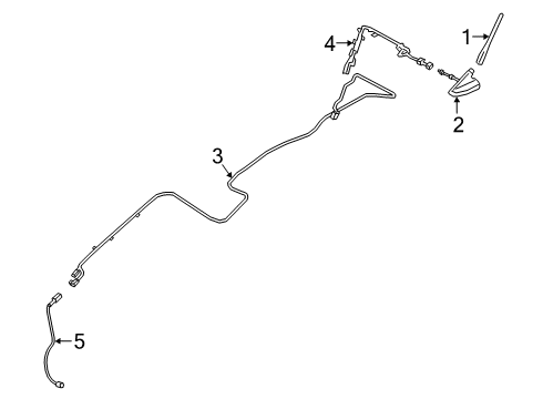 2022 Ford Ranger Antenna & Radio Diagram 3