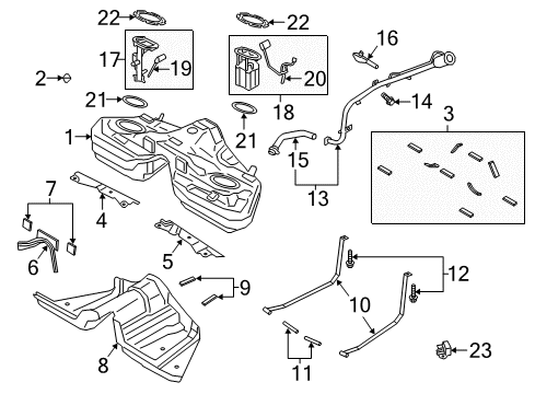 2020 Ford Mustang Fuel System Components Diagram 2