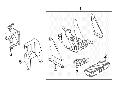 2020 Ford F-150 Exterior Trim - Pick Up Box Diagram 4