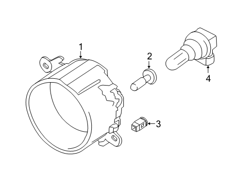 2022 Ford Transit Connect Fog Lamps Diagram