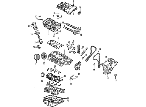 1988 Ford Bronco BOLT Diagram for -W719969-S900
