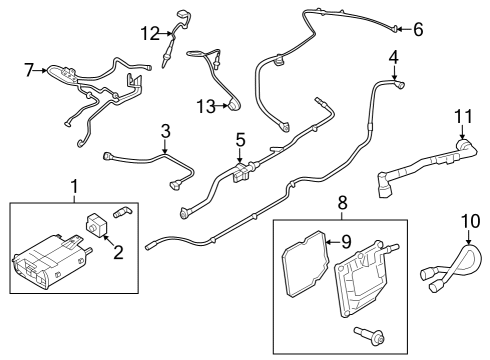 2020 Ford Escape Emission Components Diagram 3