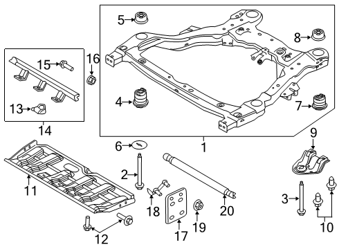 1980 Ford Fairmont Shield Diagram for FB5Z-5G221-A