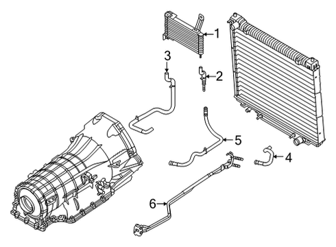 Tube Assembly Diagram for GC2Z-7R081-D
