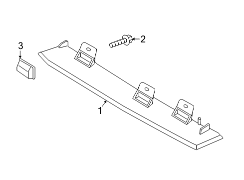 2022 Lincoln Navigator High Mount Lamps Diagram