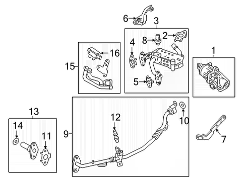 2023 Ford Bronco EGR System Diagram 1