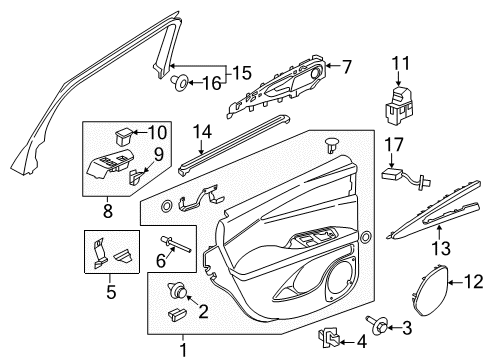 LAMP - REAR INTERIOR - ADDITIO Diagram for GA1Z-13776-C