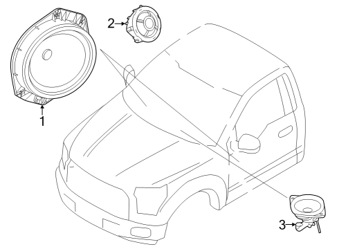 2023 Ford F-250 Super Duty Sound System Diagram 4