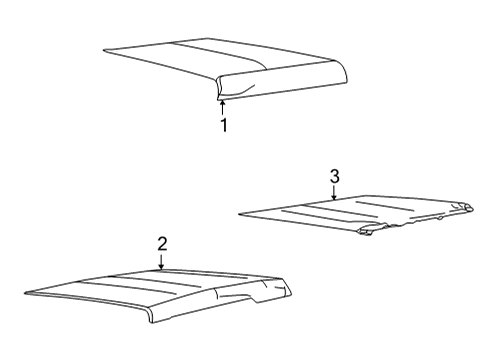 2023 Ford Bronco Removable Soft Top Diagram 2