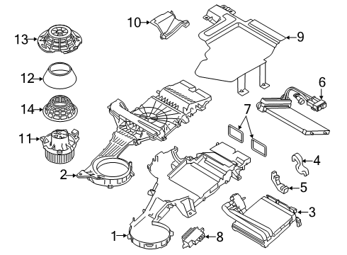 2022 Ford Transit Connect Auxiliary Heater & A/C Diagram 2