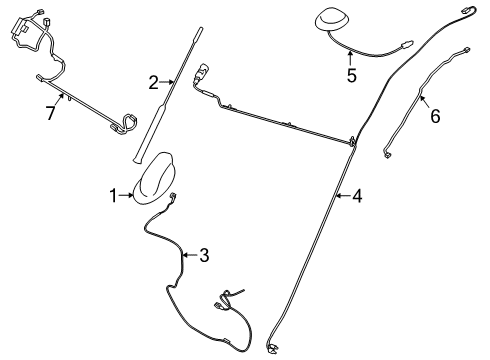 2020 Ford Transit Connect Navigation System Diagram 1