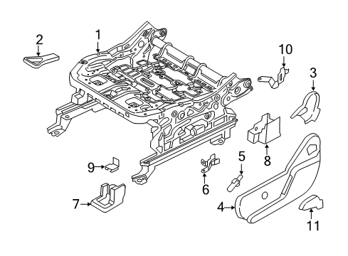 2020 Ford EcoSport Tracks & Components Diagram 3