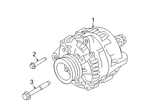 2021 Ford Mustang Alternator Diagram 4